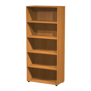 ARMADIO MODULARE A GIORNO 90X44CM - H200CM NOCE CHIARO
