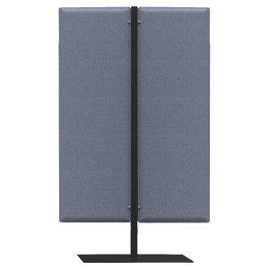PIANTANA A 2 PANNELLI MOODY GRIGIO H160