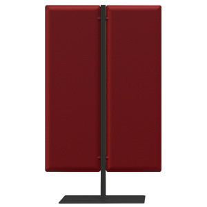 PIANTANA A 2 PANNELLI MOODY ROSSO H160
