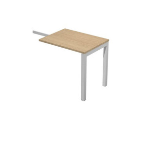 ALLUNGO DX/SX PER SCRIVANIA SINGOLA 80X60X72,5CM ROVERE - AGORA'