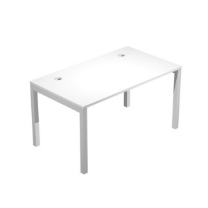 SCRIVANIA SINGOLA 140X80CM BIANCO - AGORA'