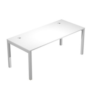 SCRIVANIA SINGOLA 160X80CM BIANCO - AGORA'