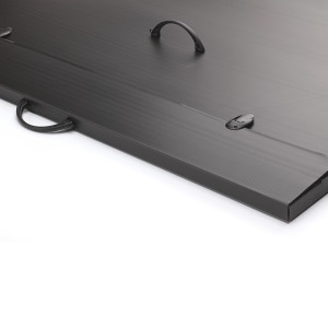 VALIGETTA POLIONDA EVERY LINE TOTAL BLACK 36,5X56,5CM DORSO 5,5CM FAVORIT COD. 100501083