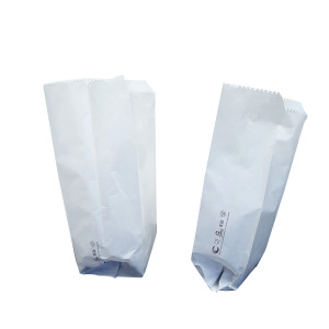 100 SACCHETTI BIANCHI 10X21/23CM +7,5CM IN CARTA KRAFT COD. 100501154