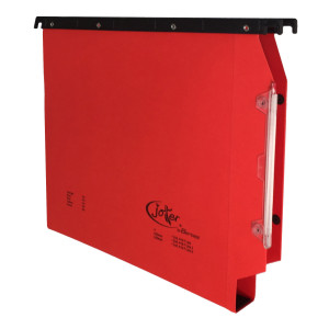 CARTELLA SOSPESA ARMADIO 33/U-3CM ROSSO JOKER BERTESI COD. 414F LINK 3-A4 CONFEZIONE DA 25