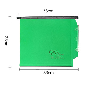 CARTELLA SOSPESA ARMADIO 33/U-3CM VERDE JOKER BERTESI COD. 414F LINK 3-A6 CONFEZIONE DA 25