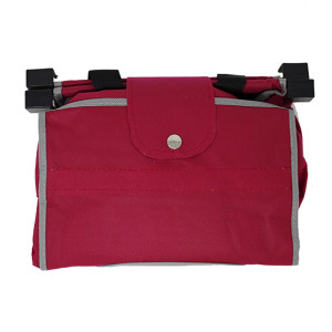 BORSA IN TNT PER CARRELLI ECO BAG MAGNUM CON GANCI 40X36X26CM ROSSO COD. 33/1 ROSSO