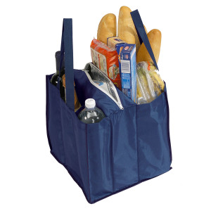 BORSA PER LA SPESA A SCOMPARTI COMBY BAG 30X30X30CM BLU COD. 38 ROSSO