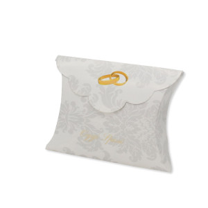 25 SCATOLINE PORTACONFETTI 10X8X3CM SPOSI BIG PARTY COD. 81681