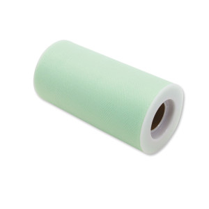 TULLE IN ROTOLO 12,5CMX25MT ACQUA MARINA BIG PARTY COD. 85064