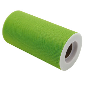 TULLE IN ROTOLO 12,5CMX25MT VERDE BIG PARTY COD. 85067
