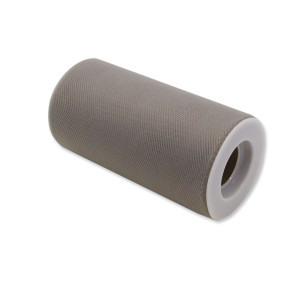 TULLE IN ROTOLO 12,5CMX25MT ARGENTO OPACO BIG PARTY COD. 85069