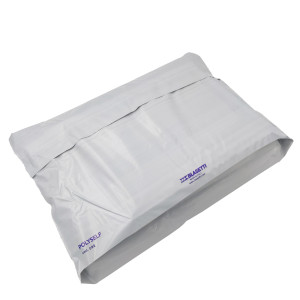100 BUSTE CON SOFFIETTO IN POLIETILENE POLYSELF PER CORRIERI 32X48X10CM A3 COD. 0892