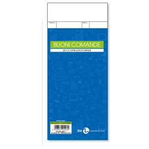 BLOCCO COMANDE A 7 TAGLIANDI 25FGX2 RIC 10X22CM ART 513/2 BM COD. 0100423 CONFEZIONE DA 5