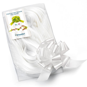 30 NASTRI STRIP 6800 31MM-D13CM COLORE BIANCO 01 BRIZZOLARI COD. 00313201