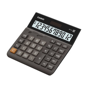 CALCOLATRICE DA TAVOLO DH-12BK 12CIFRE CASIO COD. DH-12-BK-S-EP