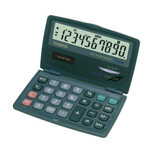 CALCOLATRICE SL-210 TE 10 CIFRE TASCABILE CASIO COD. SL-210TE-WA-EC