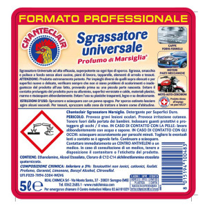 CHANTECLAIR SGRASSATORE UNIVERSALE MARSIGLIA 5LT COD. 126762IT