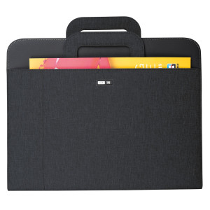 PORTABLOCCO CON ANELLI 28,5X36CM NERO BICOLORE CITY TIME COD. 61742
