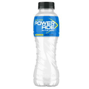 POWERADE BOTTIGLIA 500ML GUSTO ACTIVE ZERO LEMON COD. CCPAZ CONFEZIONE DA 12