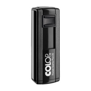 TIMBRO POCKET STAMP PLUS 20 14X38MM 4RIGHE AUTOINCHIOSTRANTE NERO COLOP COD. PSP20N