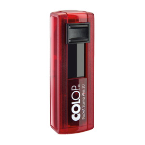 TIMBRO POCKET STAMP PLUS 20 14X38MM 4RIGHE AUTOINCHIOSTRANTE ROSSO COLOP COD. PSP20RU