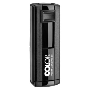 TIMBRO POCKET STAMP PLUS 30 18X47MM 5RIGHE AUTOINCHIOSTRANTE NERO COLOP COD. PSP30N