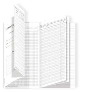 REGISTRO DEL PROFESSORE (3 CLASSI) 31X17CM 3425PS000G DATA UFFICIO COD. 3425PS000G