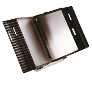 LEGGIO ANTIBATTERICO DA TAVOLO + 10 BUSTE F.TO A4 NERO DJOIS COD. B434157