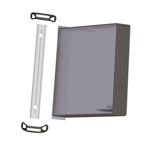 KIT LEGGIO MAGNETICO PRO WALL KIT + 10 BUSTE F.TO A4 NERO DJOIS COD. B920305