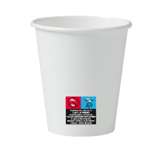 50 BICCHIERI IN CARTA CON MARCATURA S.U.P 100ML DOPLA GREEN COD. 07828