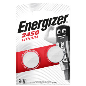 BLISTER 2 PILE CR2450 LITHIUM - ENERGIZER SPECIALISTICHE COD. E300830700