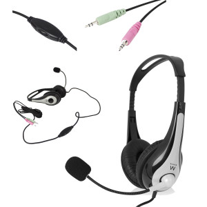 CUFFIE CON MICROFONO EW3562 EMINENT COD. 486621877