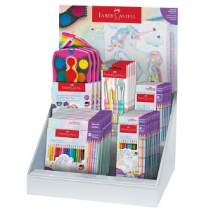 EXPO UNICORN EDIZIONE SPECIALE CANCELLERIA ASSORTITA FABER CASTELL COD. 201551