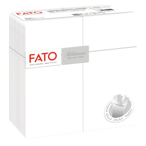 40 QUICK POCKET 40X40CM COLOR BIANCO LINEA AIRLAID FATO COD. 88470000