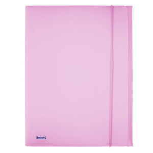 CARTELLA 3L C/ELASTICO PPL PASTEL LILLA F.TO UTILE 24X33CM FAVORIT COD. 400116602