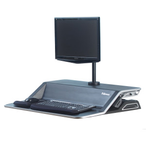 POSTAZIONE DI LAVORO SIT-STAND LOTUS NERO 0007901 FELLOWES COD. 0007901