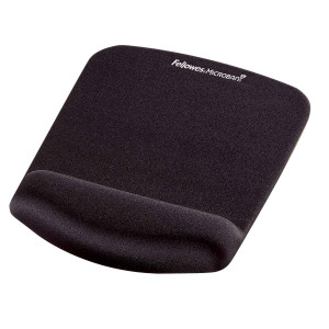 MOUSEPAD CON POGGIAPOLSI IN FOAMFUSION MICROBAN PLUSTOUCH NERO FELLOWES COD. 9252003