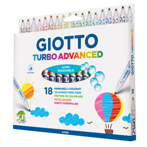 ASTUCCIO 18 PENNARELLI GIOTTO TURBO ADVANCED COD. 426200