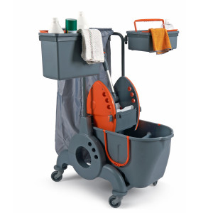 CARRELLO PER PULIZIE PROFESSIONALI GIOTTO IN FACTORY COD. 26725