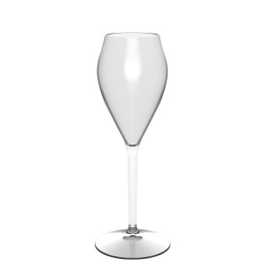 CONF 6 FLUTE PETIT PERLAGE 160ML IN TRITAN TRASPARENTE LEONE COD. G5021