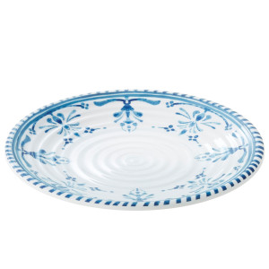 PIATTO PIANO LINEA ZANTE D26,5X2CM MELAMINA LEONE COD. T8631