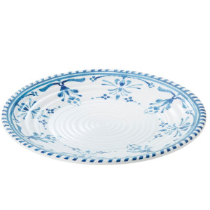PIATTO PIANO LINEA ZANTE D35,5X3CM MELAMINA LEONE COD. T8632