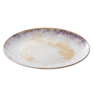 PIATTO PIANO LINEA GALASSIA D27X2,5CM MELAMINA LEONE COD. T8665