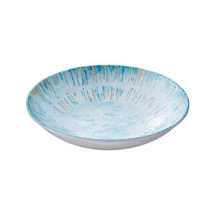 PIATTO FONDO LINEA OCEANO D18,5X4CM MELAMINA LEONE COD. T8689
