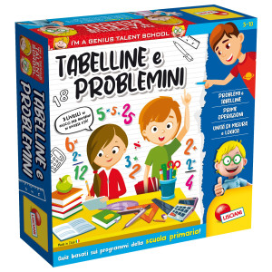 I'M A GENIUS TABELLINE E PROBLEMI LISCIANI COD. 100491