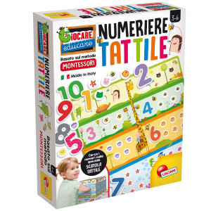 NUMERIERE TATTILE MONTESSORI PLUS LISCIANI COD. 72453