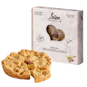 TORTA SBRISOLA CLASSICA MANDORLA E MAIS 200GR - LOISON COD. 530
