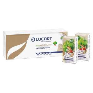 10 PACCHETTI DA 9 FAZZOLETTI 4 VELI LUCART COD. 843166J