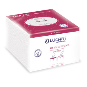 55 PANNI MULTIUSO PIEGATI 32X38CM AIRTECH SELECT LUCART COD. 853001J